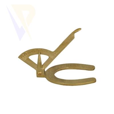 Brass Hoof Gauge